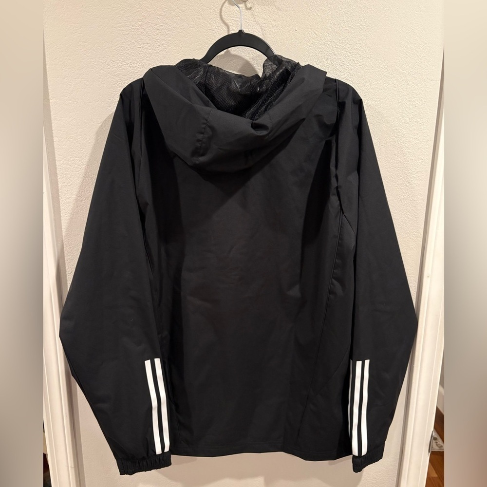 Adidas LA Galaxy Men's Tiro 23 All Weather Black Jacket Size M NWT HK7656 $110 - Picture 8 of 12